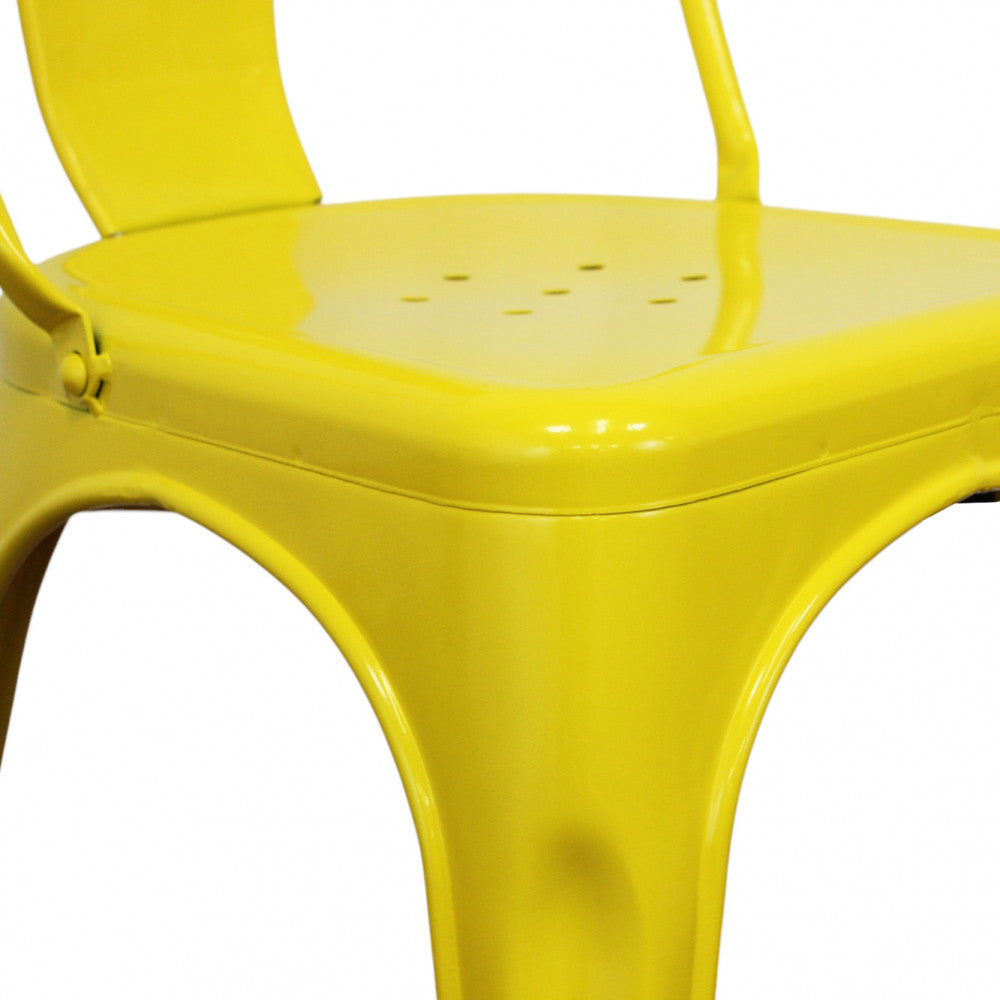 Sedia lola giallo senape