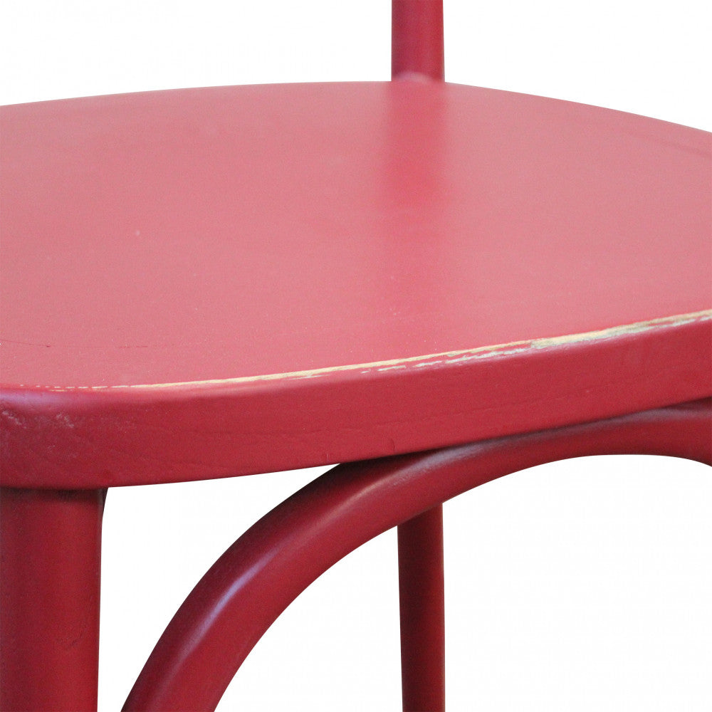 Red Polly Chair