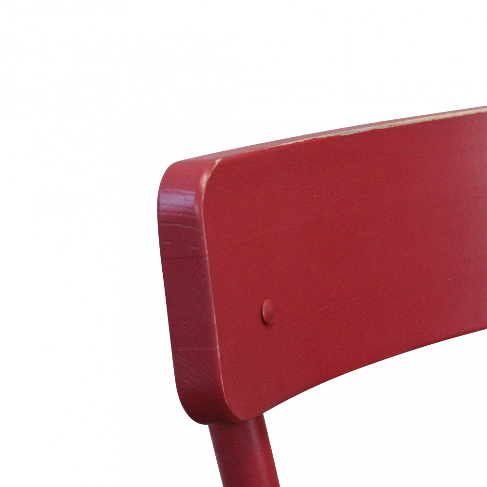 Red Polly Chair