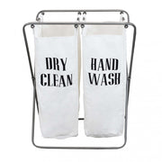 Porta biancheria in ferro e stoffa gérald