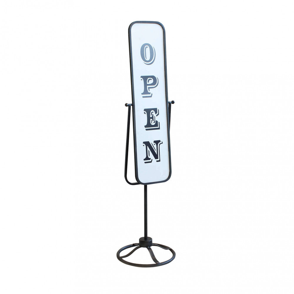 Open/Closed Lazare Iron Sign