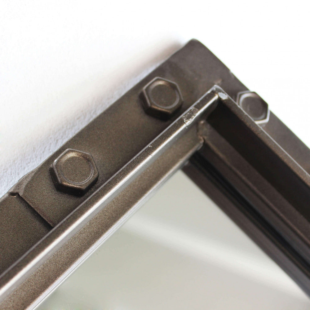 Specchio in ferro leon