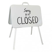 Open/closed iron sign pierre