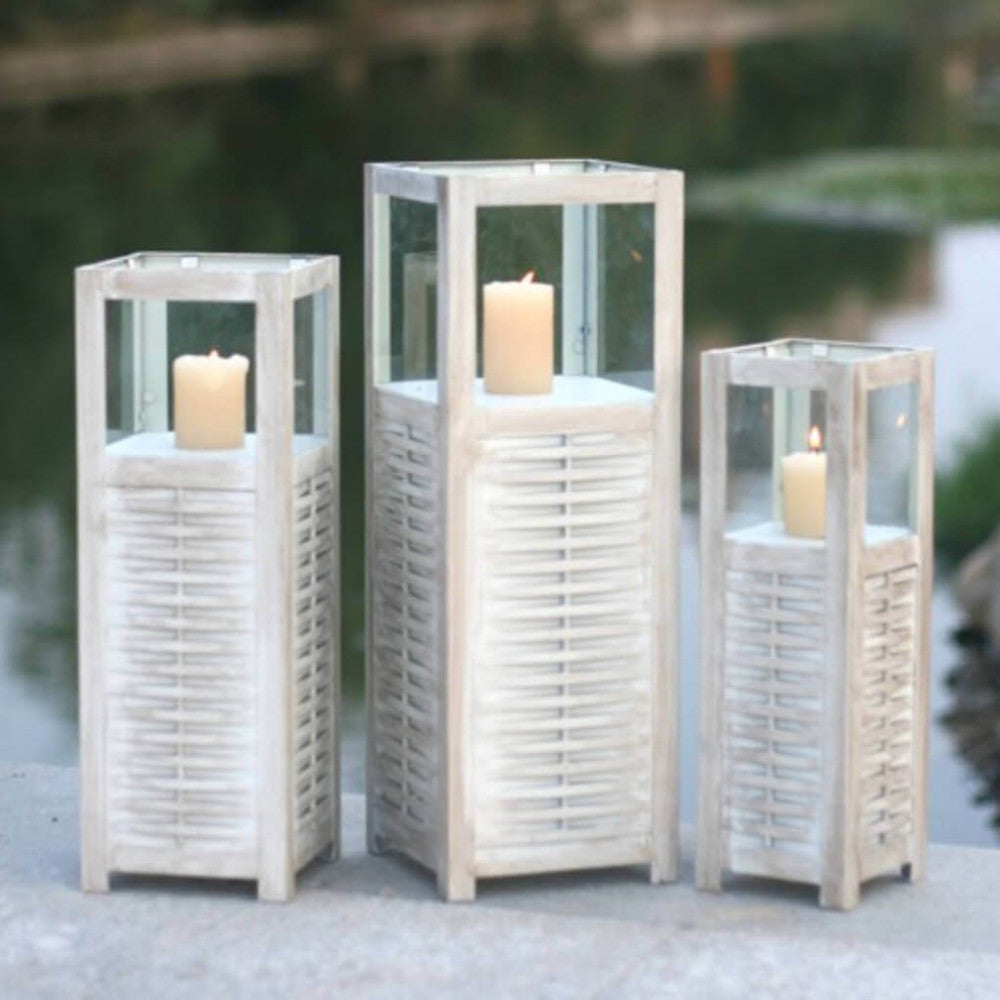 Set di 3 lanterne marie