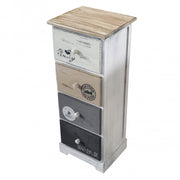 Mobiletto 4 cassetti bartolome