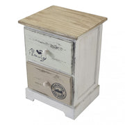 Mobiletto 2 cassetti bartolome