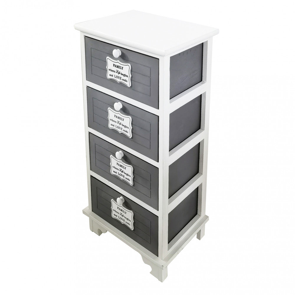 Mobiletto 4 cassetti beltran