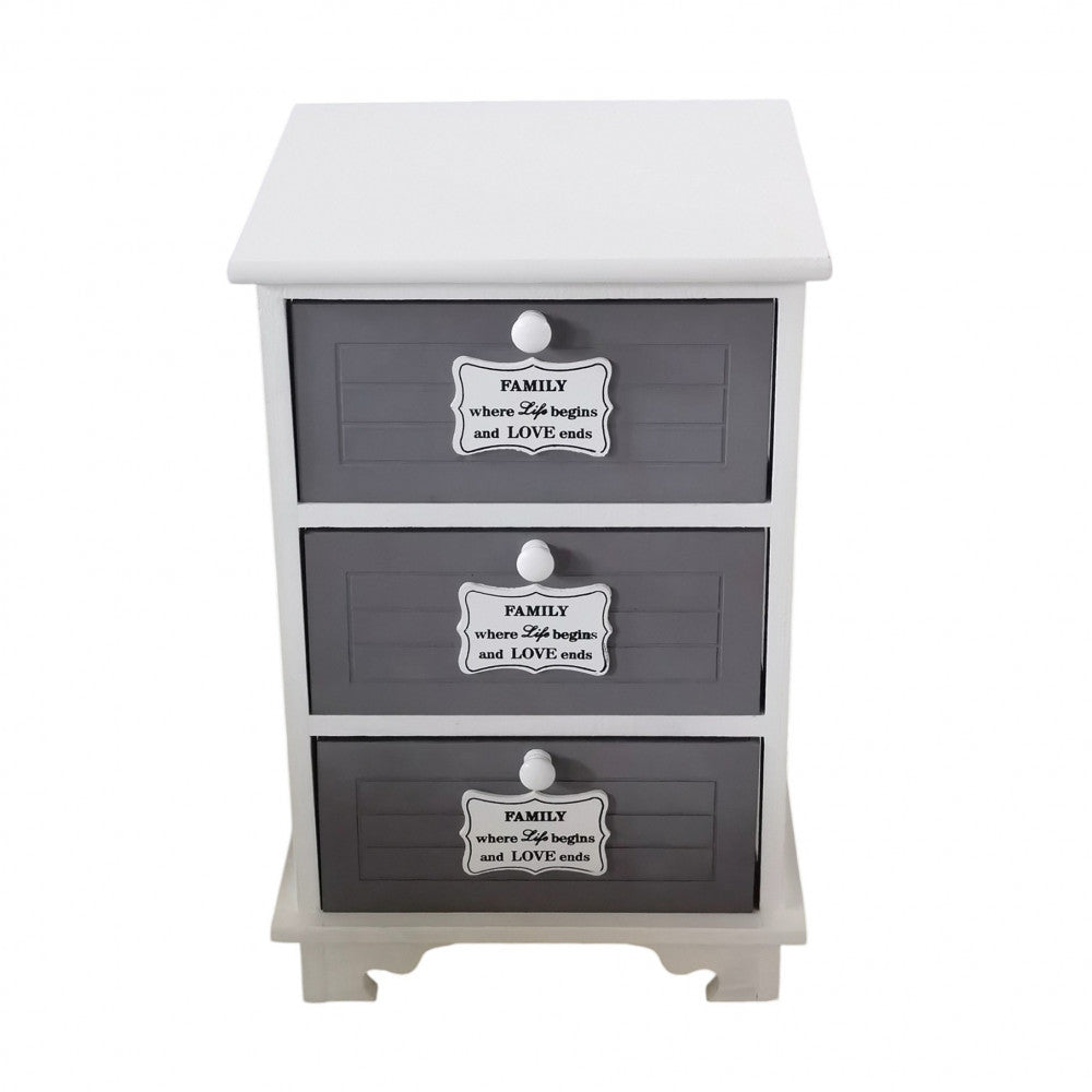 Mobiletto 3 cassetti beltran