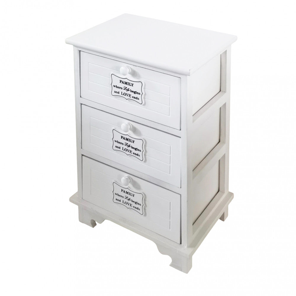 Biel 3-drawer cabinet