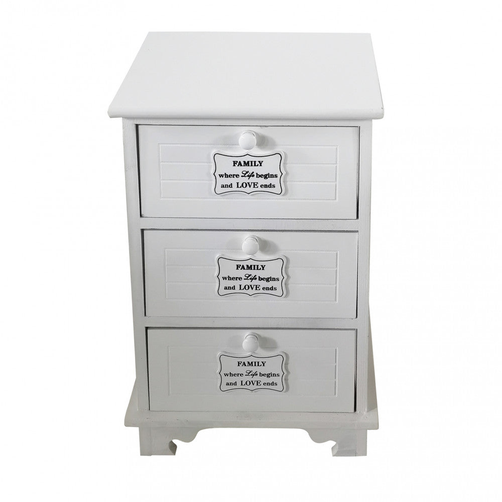Biel 3-drawer cabinet