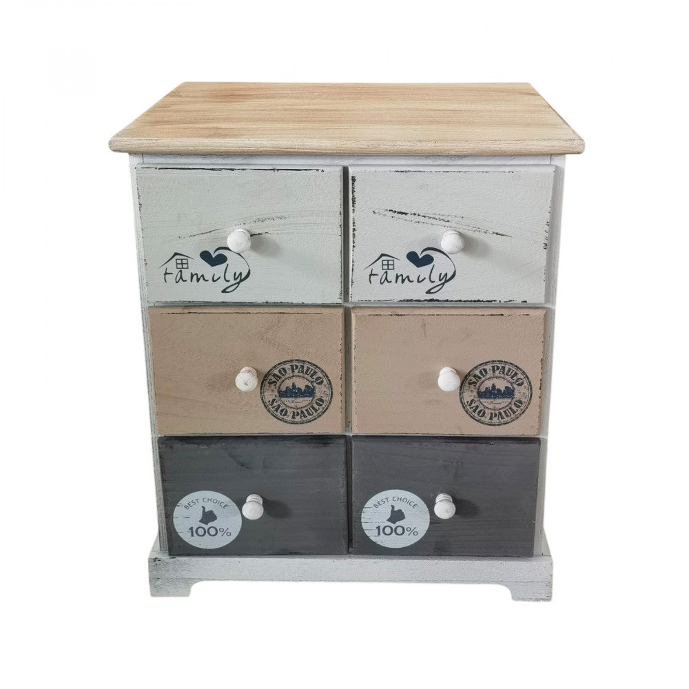 Bartolome 6-drawer cabinet