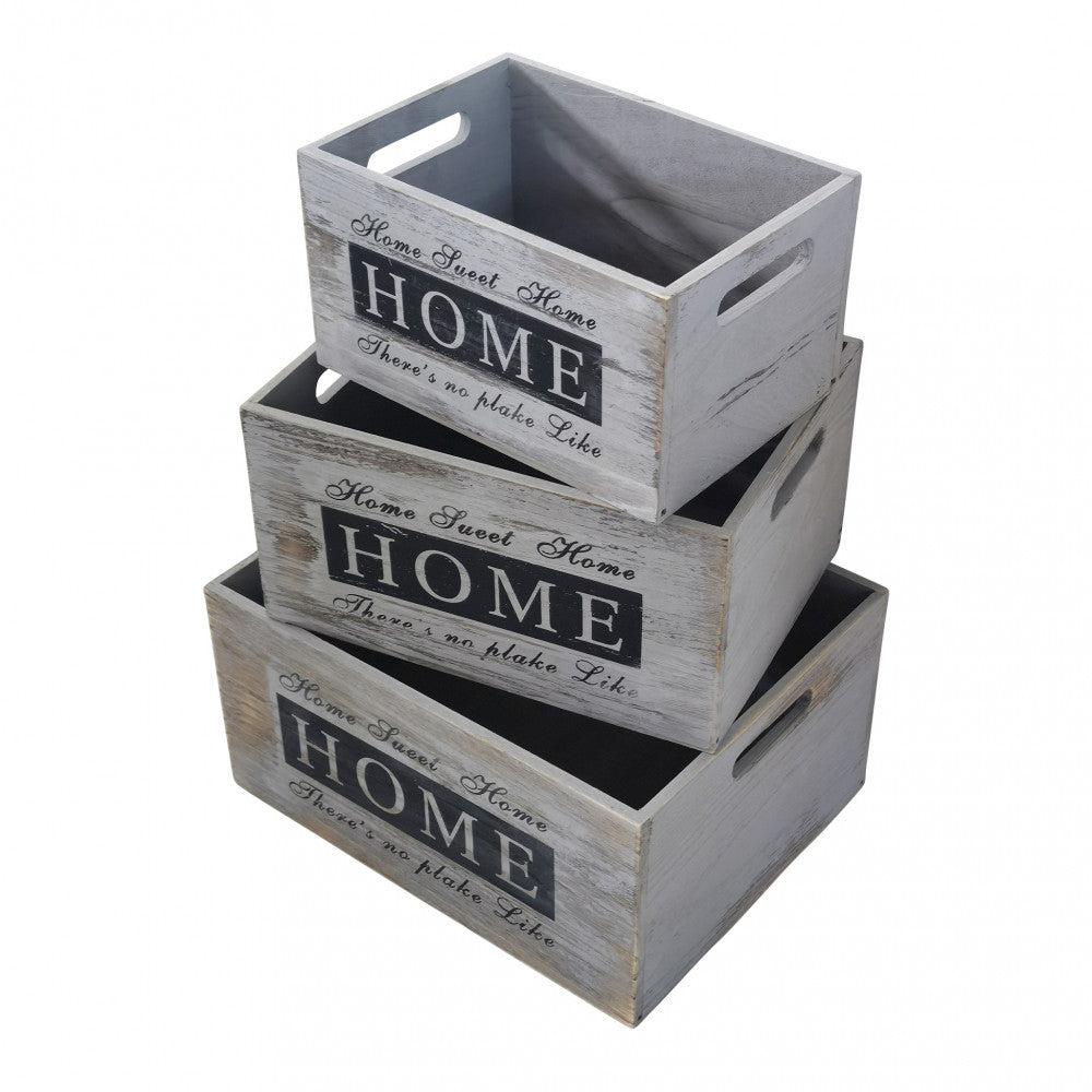 Set di 3 cassette adelina