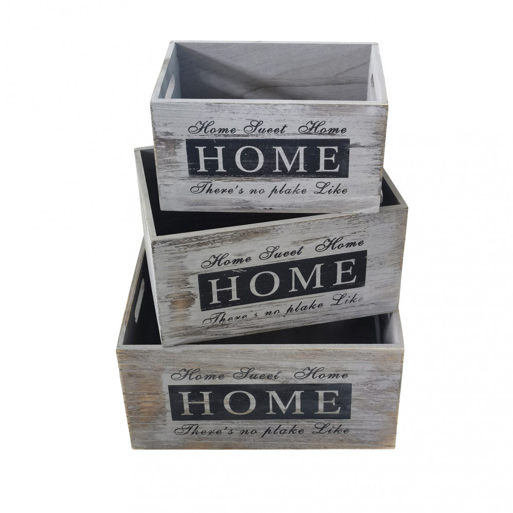 Set di 3 cassette adelina