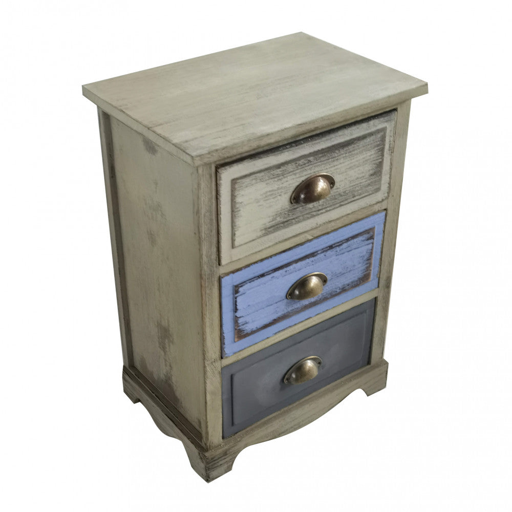 3-drawer cabinet Chico