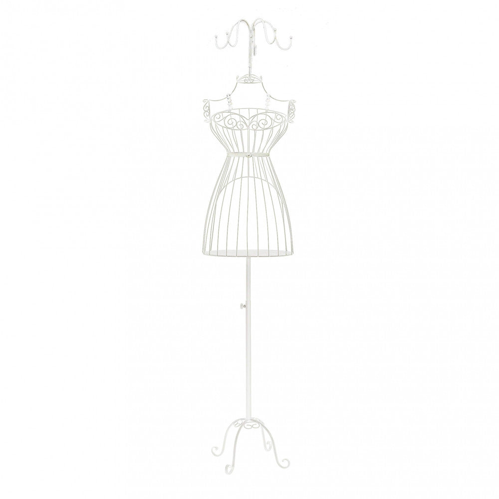 Jacqueline coat stand in antique white