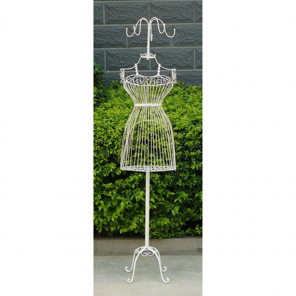 Jacqueline coat stand in antique white