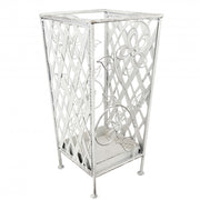 Juliette umbrella stand in antique white
