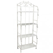 Emma 4-tier shelf in antique white