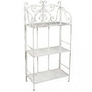 Isabelle 3-tier shelf in antique white