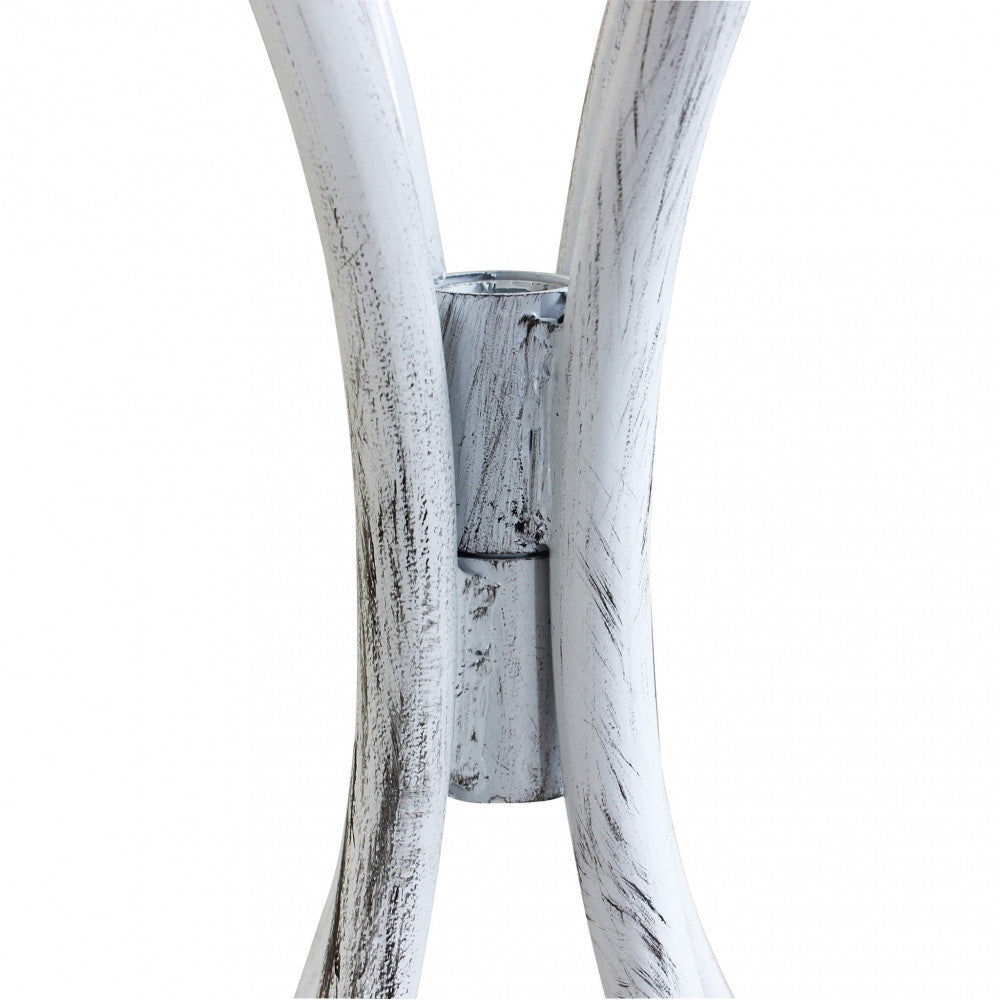 Set/3 bistro' Alison antique white