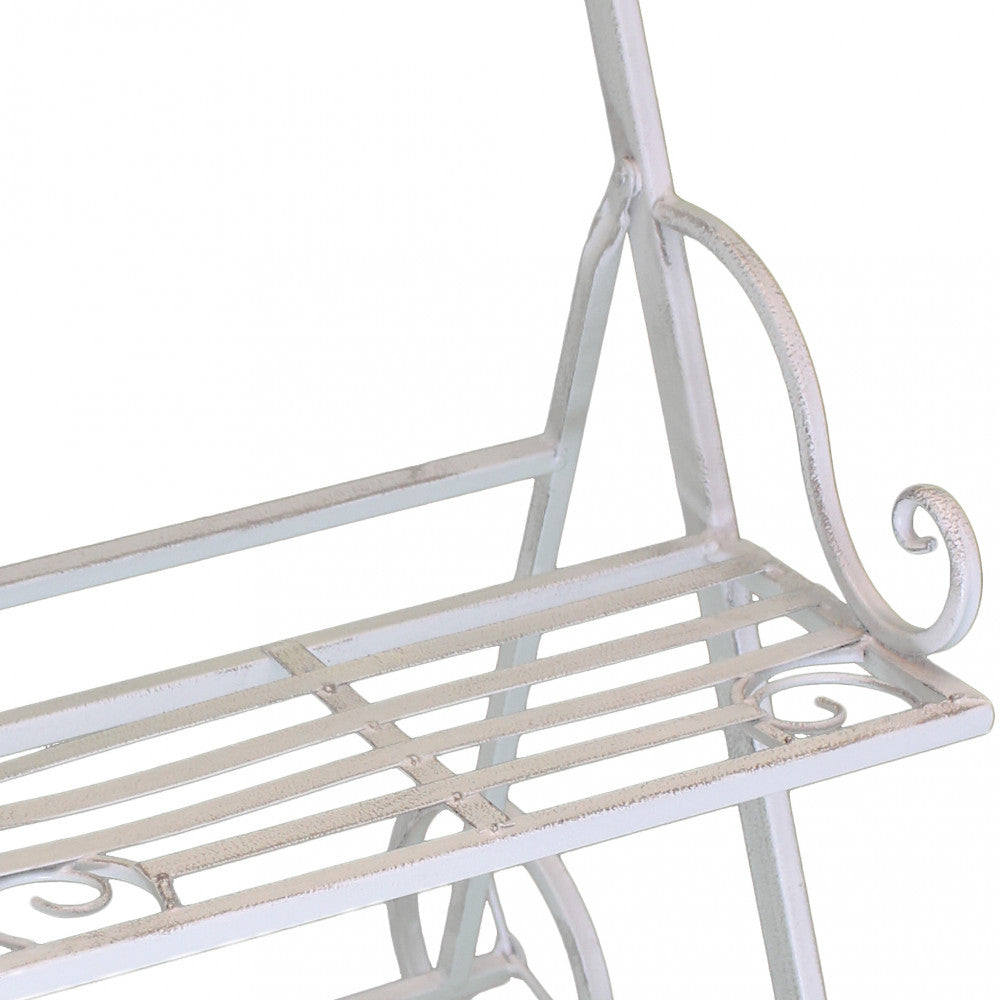 Étagère kimberly bianco antico