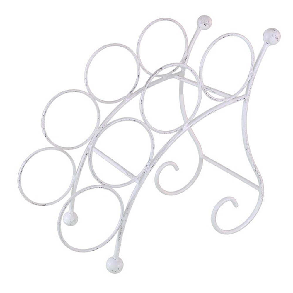 Portabottiglie christopher bianco antico