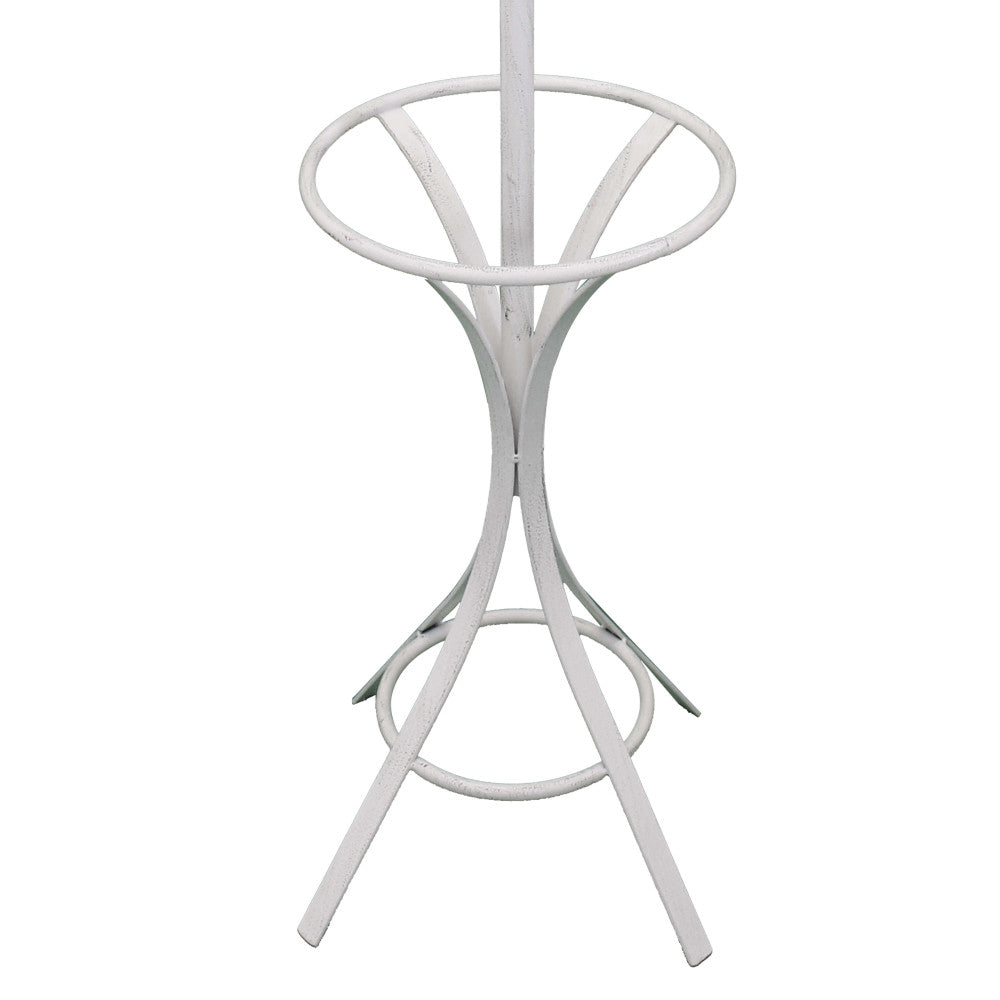 Angie coat rack in antique white