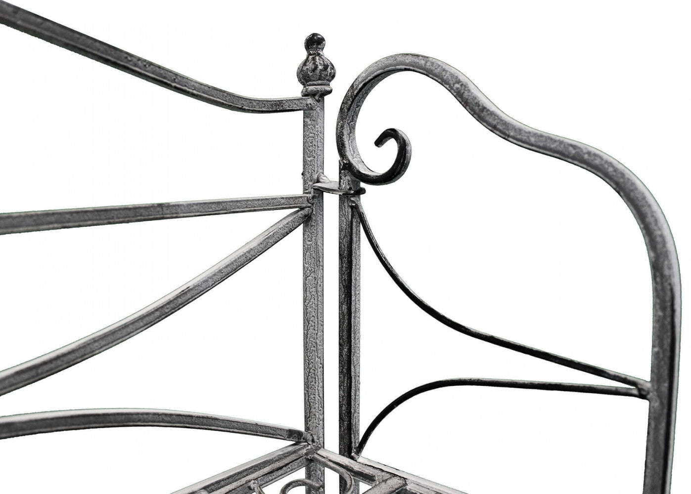 Etagère Noelle 4 tiers white oxidized