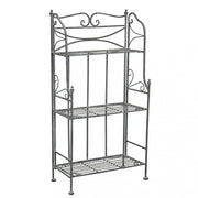 Étagère claude 3-storey oxidized white