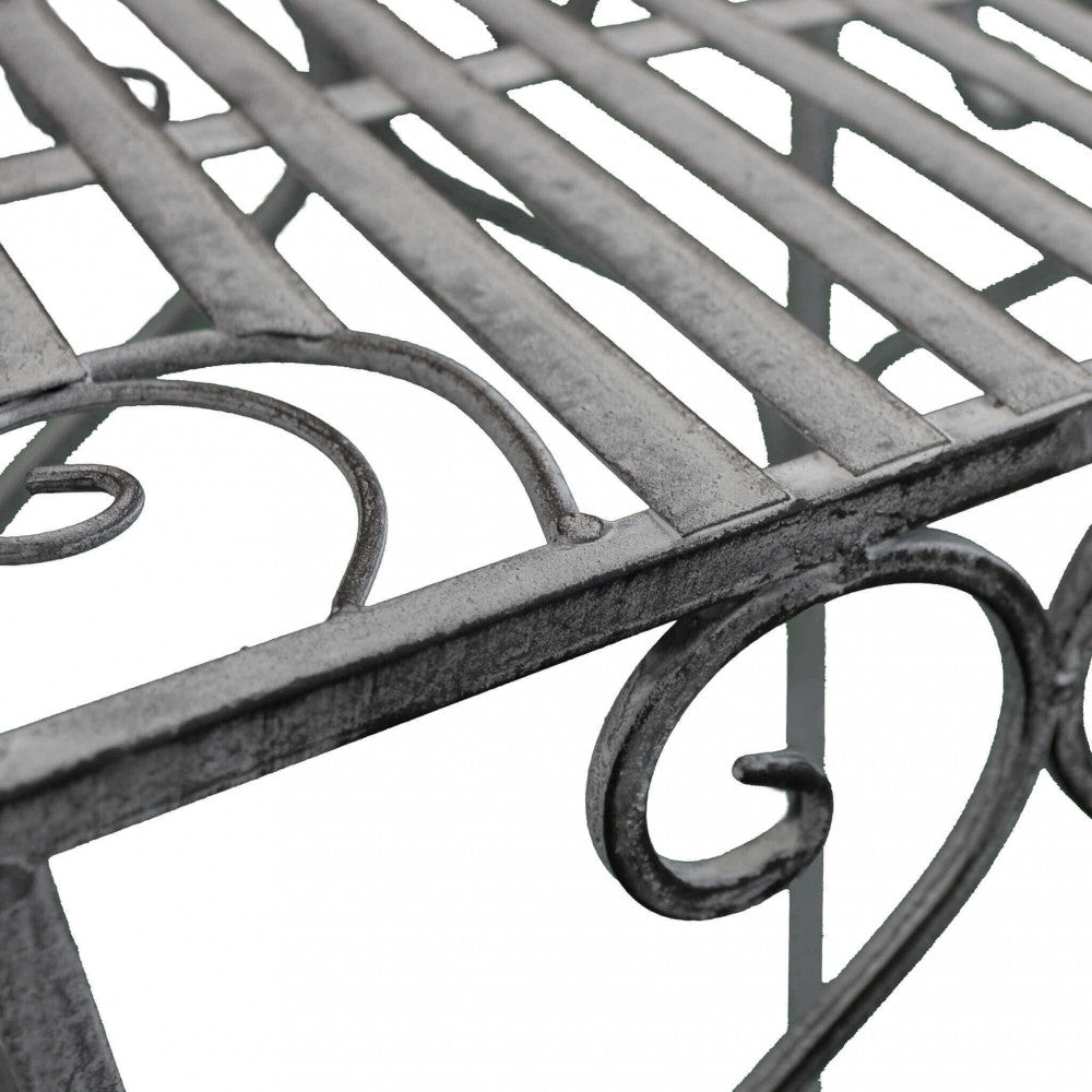 Set of 3 Vincent planters in oxidized white