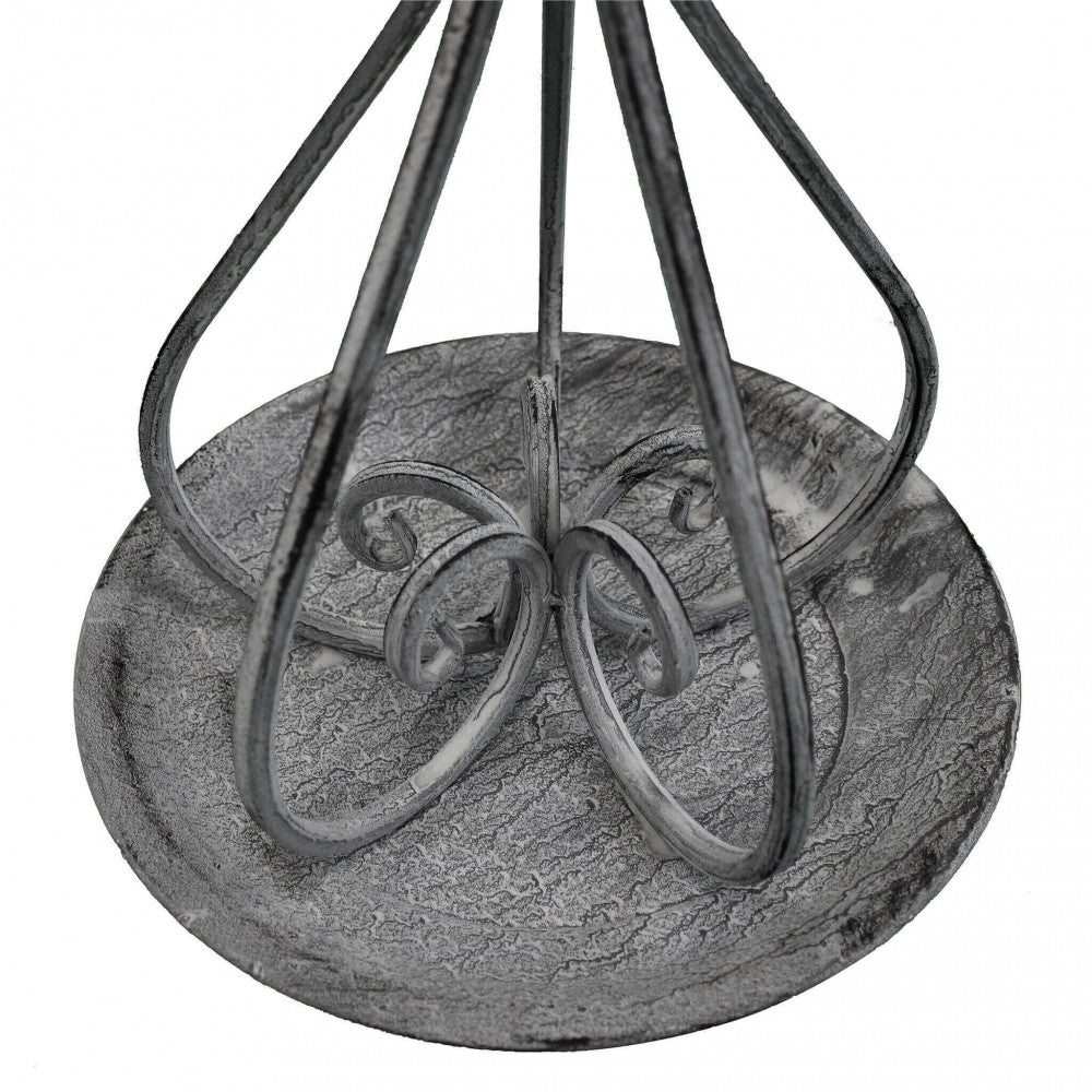 Portaombrelli annie bianco ossidato