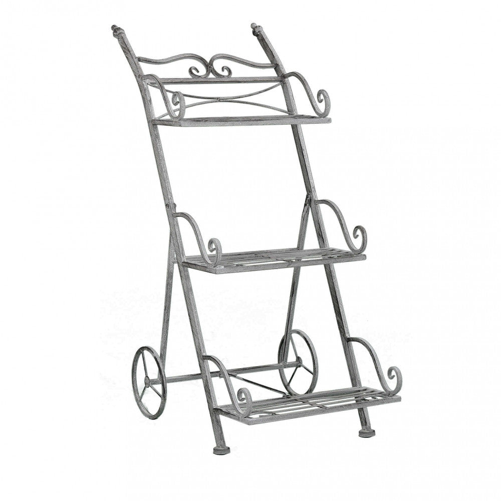 Étagère kimberly bianco ossidato