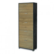 A765onns030 scarpiera 5 ante p.29 ossido nero e noce stelvio