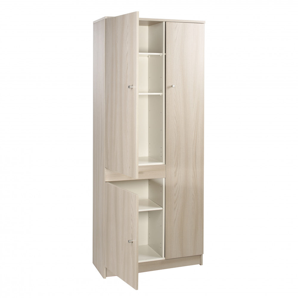 A32300olk mobile 3 ante 1 cassetto - kit olmo chiaro