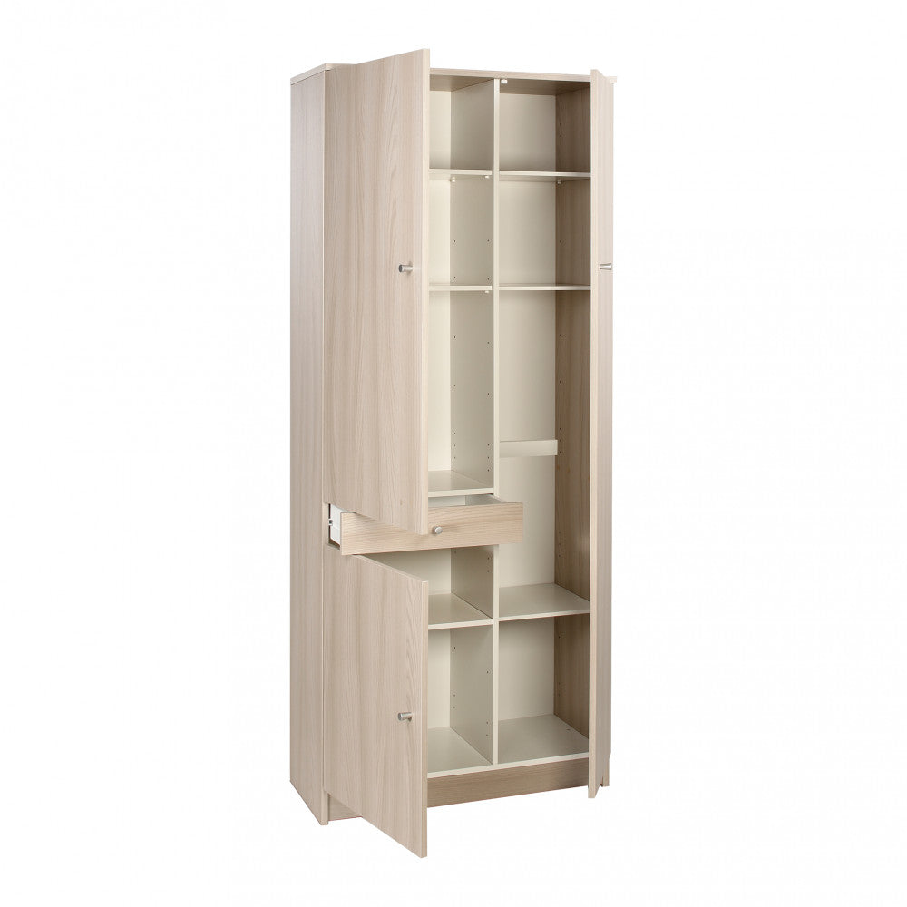 A32300olk mobile 3 ante 1 cassetto - kit olmo chiaro