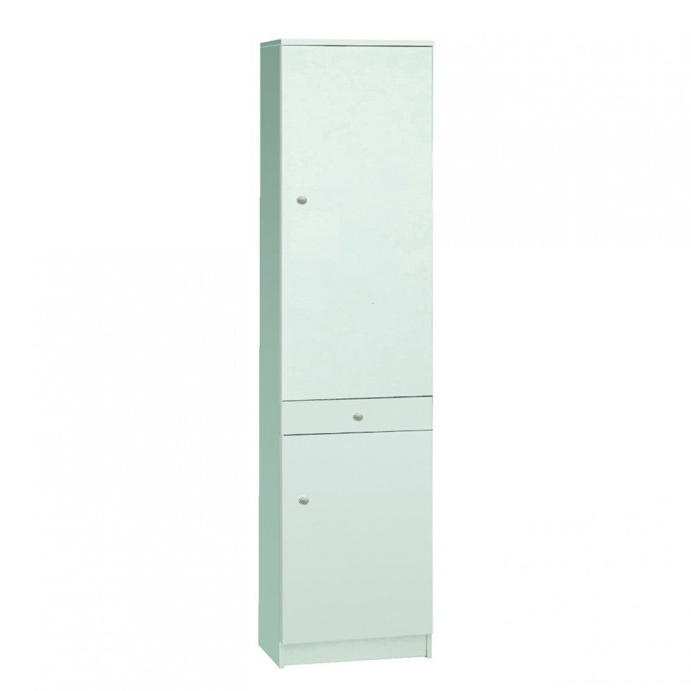 A45200bik 2-door, 1-drawer column - smooth white kit