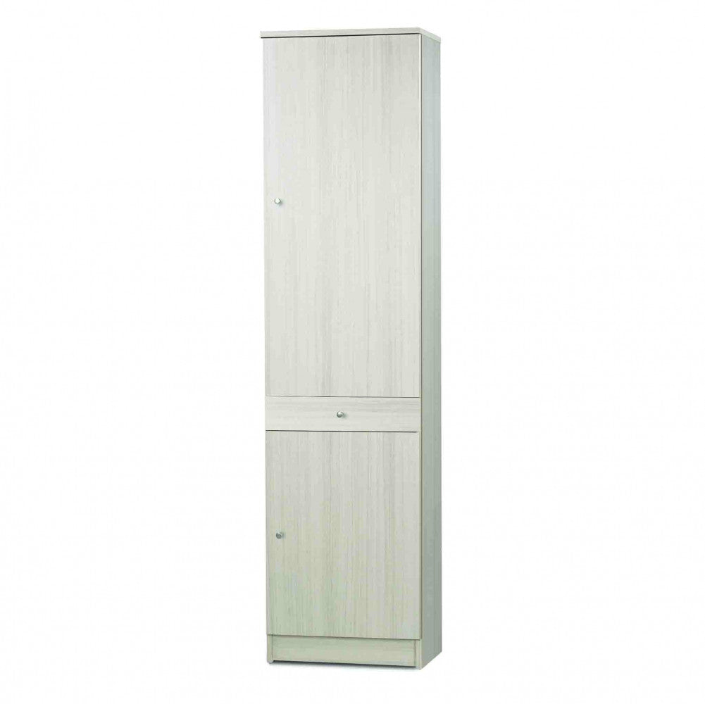 A45200euk column 2 doors 1 drawer - eucalyptus kit