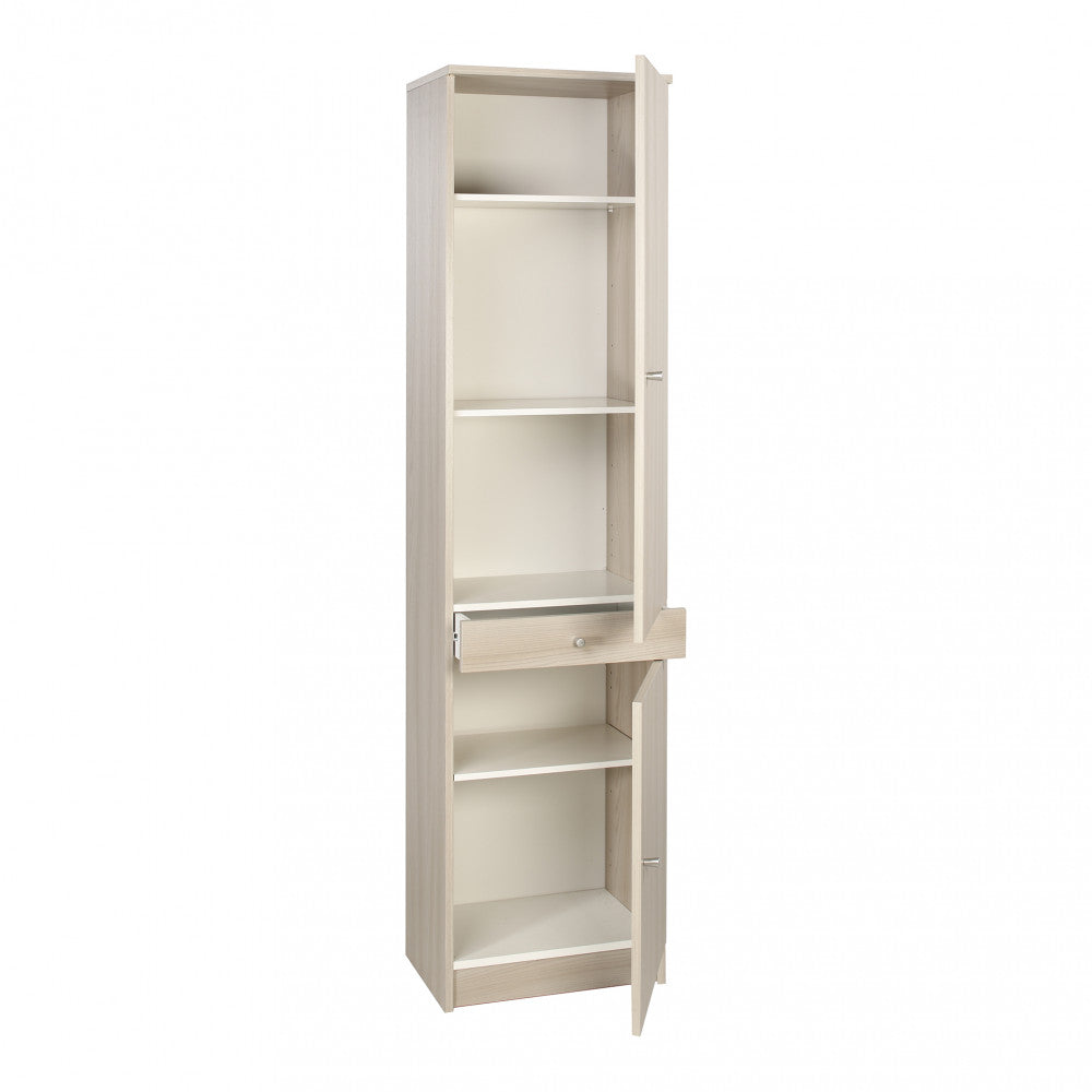 A45200olk 2-door, 1-drawer column - light elm kit