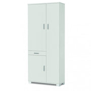 A623bfbfk 3-door, 1-drawer cabinet - flamed white kit