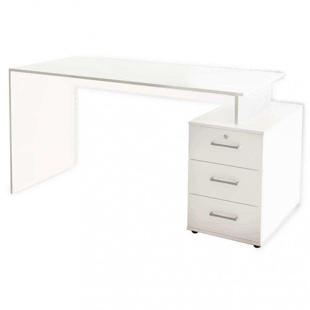 Scrivania deni bianco