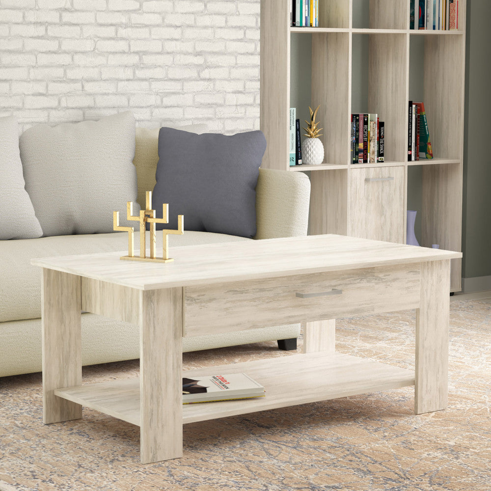 Tavolino salotto myrto pino chiaro