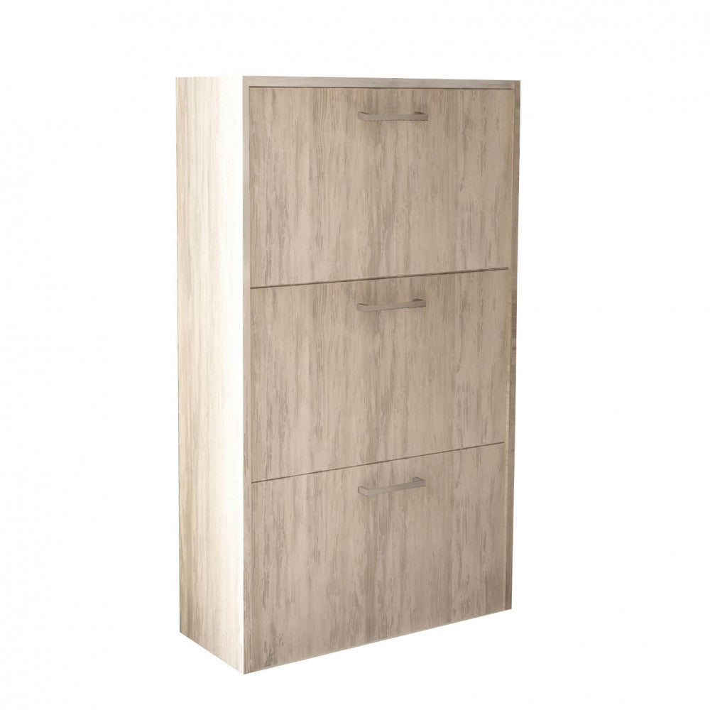 Scarpiera molly 3 ante a ribalta pino chiaro