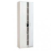 White 2-door cabinet