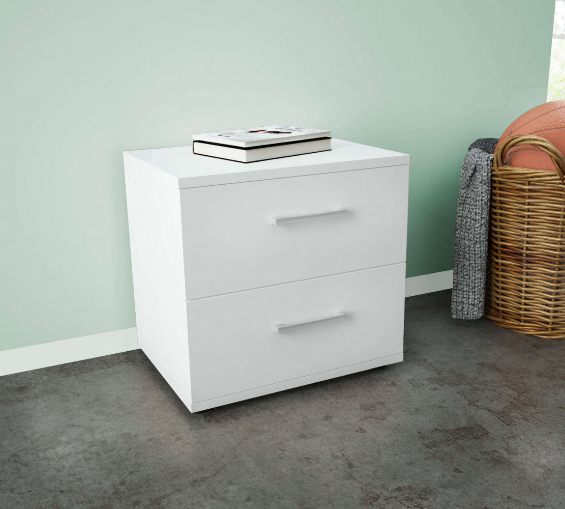 Comodino ares bianco