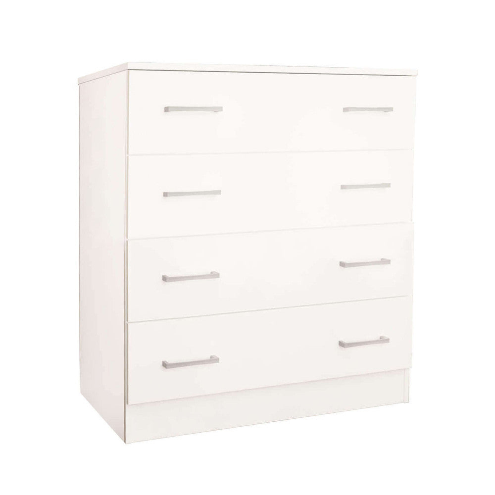 Mobile 5 cassetti bianco e bianco