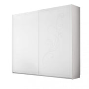 67 18 01n - 243 sliding wardrobe 243x230 white ash Alessandro