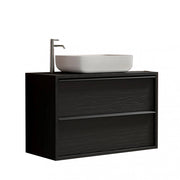 438986-s92 bagno sospeso cm 92 nero bruciato francesco