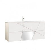439050-s100 bagno sospeso cm 100 bianco lucido leonardo