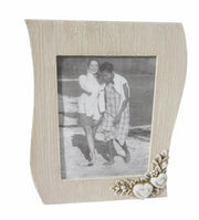Portafoto shabby chic onda tortora 10 x 15