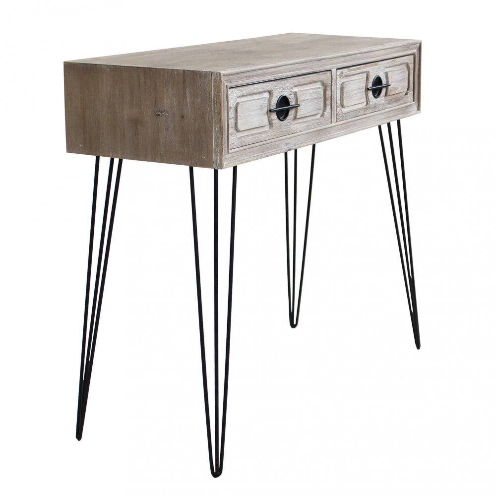 Consolle con 2 cassetti